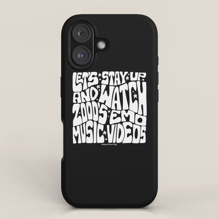 2000's Emo Music Video iPhone Case Gallery Image 1