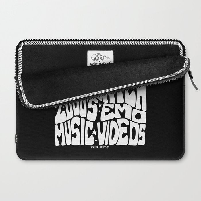 2000's Emo Music Video Laptop Sleeve Gallery Image 2