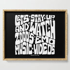 2000's Emo Music Video Serving Tray Gallery Image 1