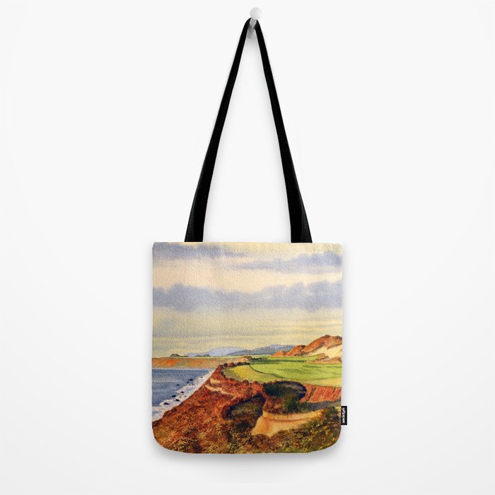 Pacific Dunes - On Bandon Dunes - Golf Course 13th Hole Tote Bag Gallery Image 2