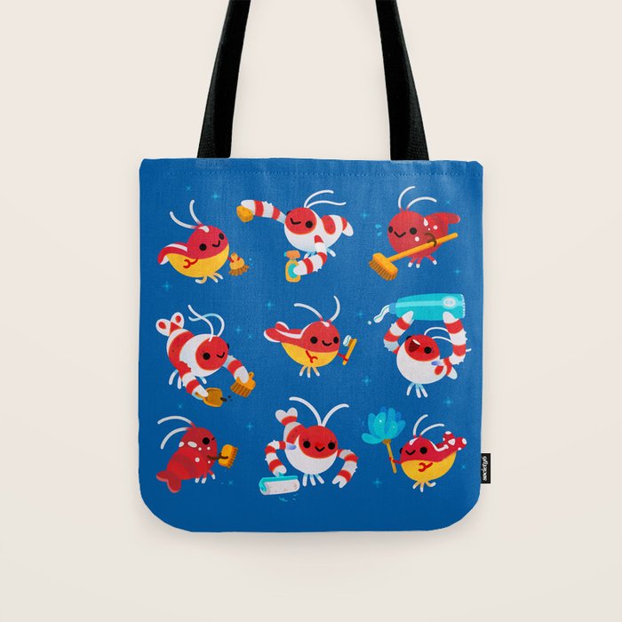 Cleaner shrimp Tote Bag Gallery Image 1