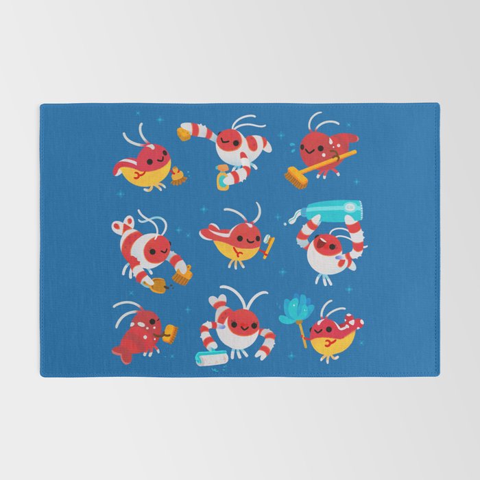 Cleaner shrimp Rug Gallery Image 2