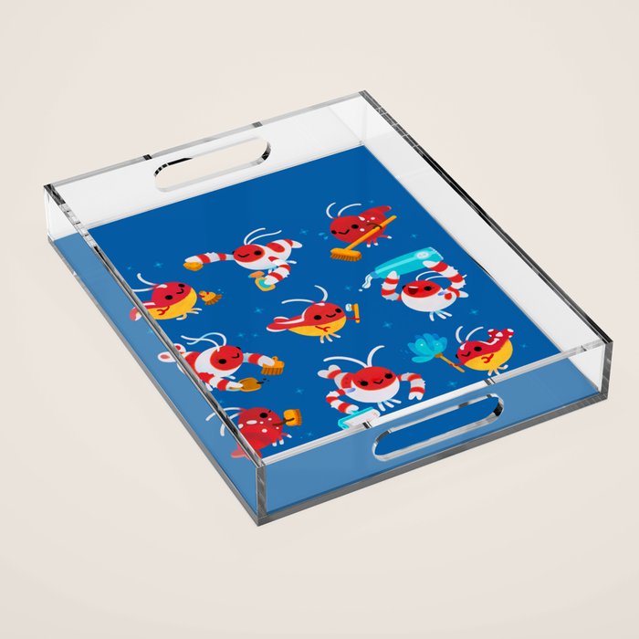 Cleaner shrimp Acrylic Tray Gallery Image 1