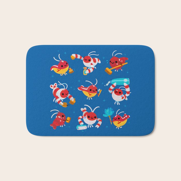 Cleaner shrimp Bath Mat Gallery Image 1
