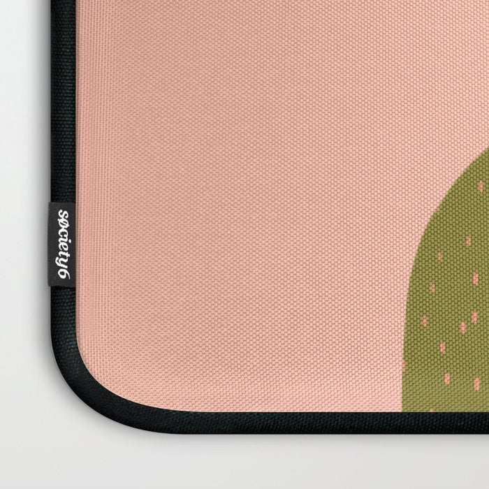 Colorful Modern Floral Vase  Laptop Sleeve Gallery Image 3