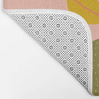 Colorful Modern Floral Vase  Bath Mat Gallery Image 2