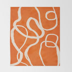 Ether Line 3 Throw Blanket Gallery Image 2