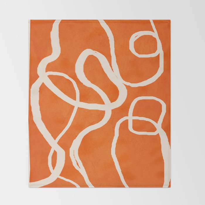 Ether Line 3 Throw Blanket Gallery Image 2
