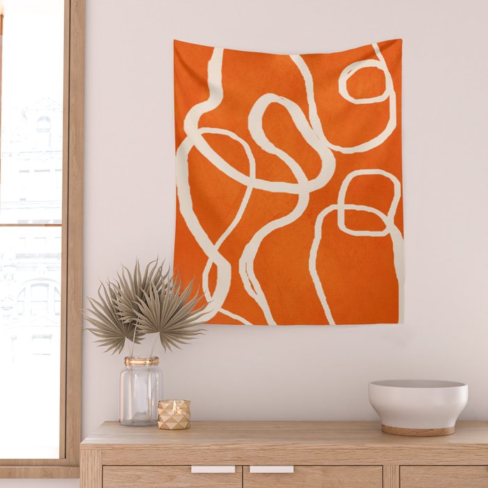 Ether Line 3 Wall Tapestry Gallery Image 2