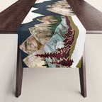 Retro Autumn Vista Table Runner Gallery Image 1
