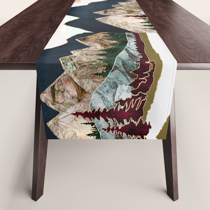Retro Autumn Vista Table Runner Gallery Image 1