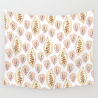 Golden Fall Leaves Wall Tapestry Gallery Image 4