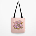 Pisces Mushroom Tote Bag Gallery Image 2