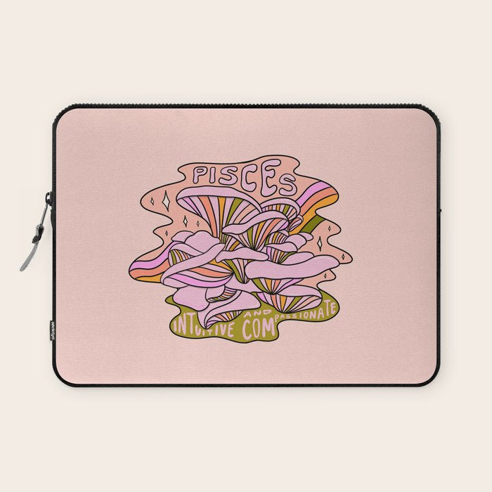 Pisces Mushroom Laptop Sleeve Gallery Image 1