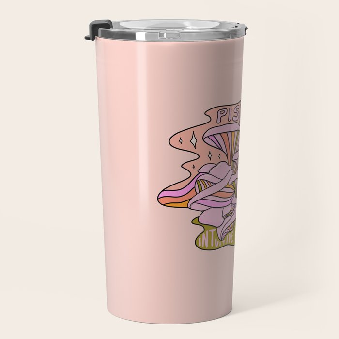 Pisces Mushroom Travel Mug Gallery Image 3