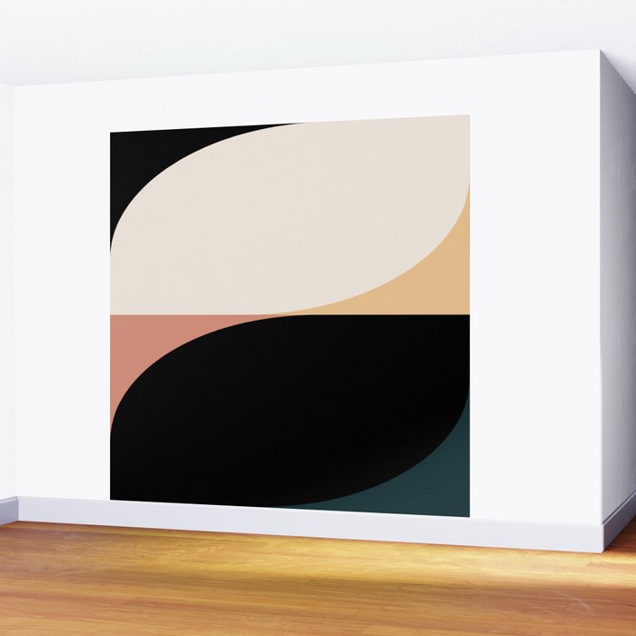 Almond Abstract XVI Wall Mural Gallery Image 2