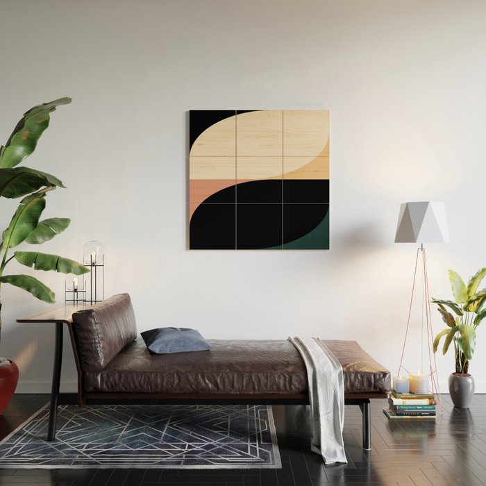 Almond Abstract XVI Wood Wall Art Gallery Image 2