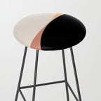 Almond Abstract XVI Stool Gallery Image 2