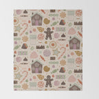 In the Land of Sweets Throw Blanket Gallery Image 2