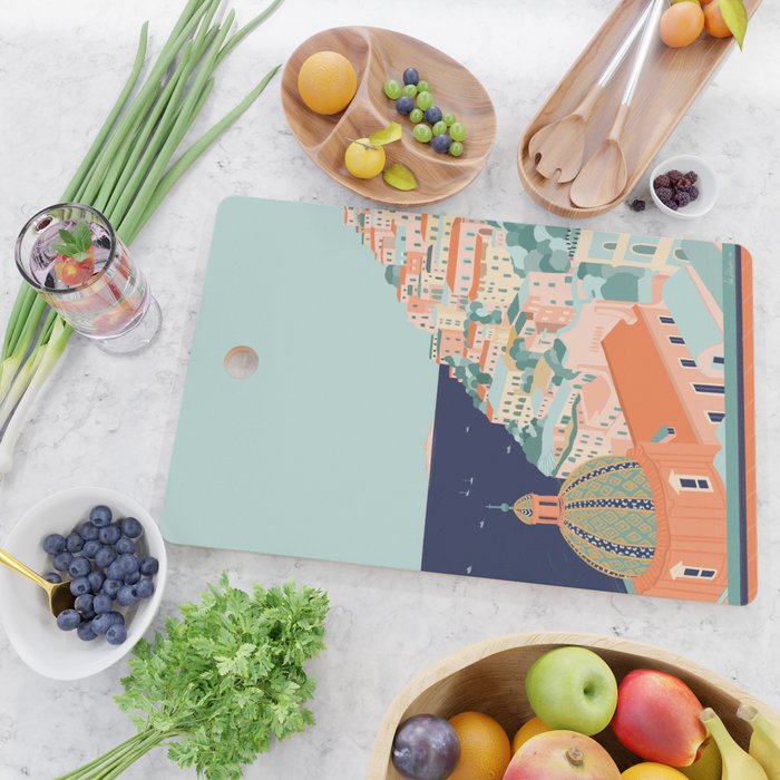 Positano, Italy Cutting Board Gallery Image 2