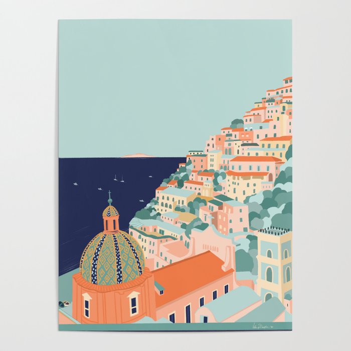 Positano, Italy Poster Gallery Image 4