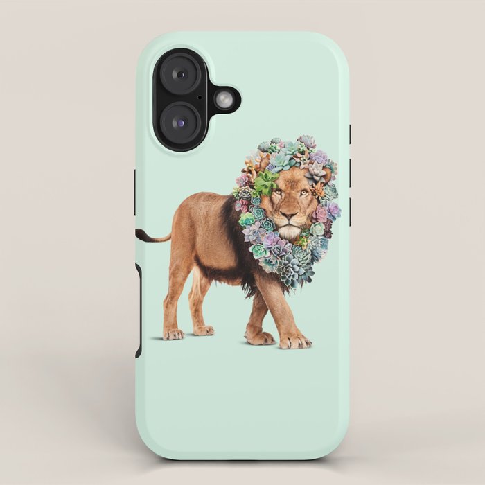 SUCCULENT LION iPhone Case Gallery Image 1