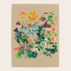 Floral Luna Moth Poster Gallery Image 4