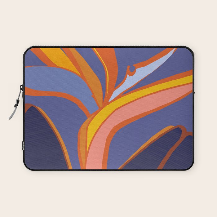 Bird Of Paradise Tropical Flower Laptop Sleeve Gallery Image 1