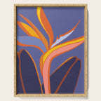 Bird Of Paradise Tropical Flower Serving Tray Gallery Image 1