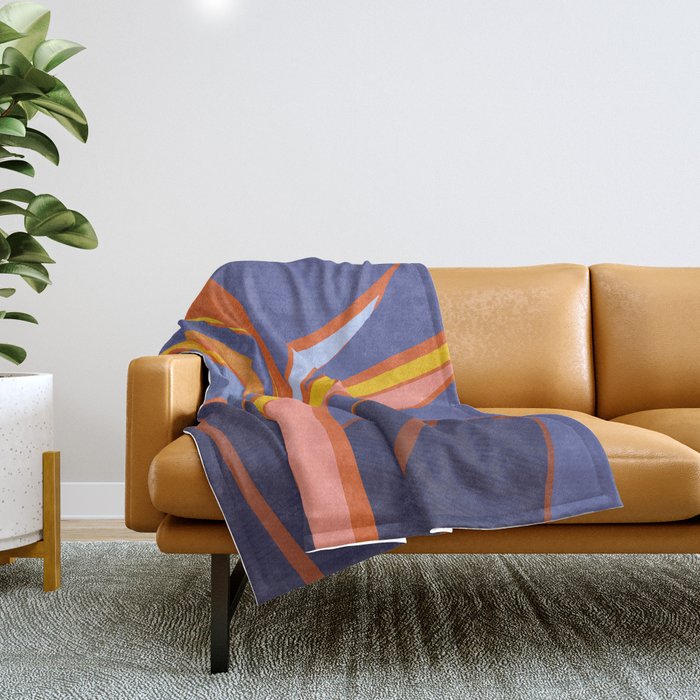 Bird Of Paradise Tropical Flower Throw Blanket Gallery Image 1