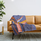 Bird Of Paradise Tropical Flower Throw Blanket Gallery Image 1