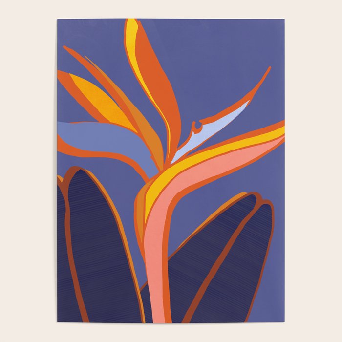 Bird Of Paradise Tropical Flower Poster Gallery Image 4