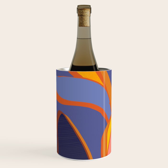 Bird Of Paradise Tropical Flower Wine Chiller Gallery Image 2
