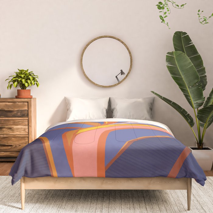 Bird Of Paradise Tropical Flower Comforter Gallery Image 3