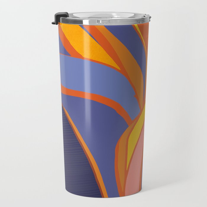 Bird Of Paradise Tropical Flower Travel Mug Gallery Image 3