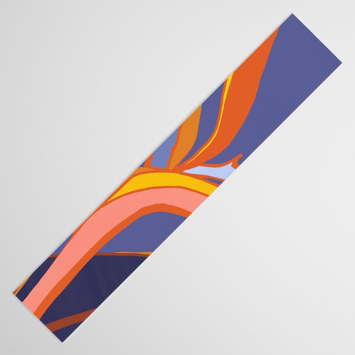 Bird Of Paradise Tropical Flower Table Runner Gallery Image 3