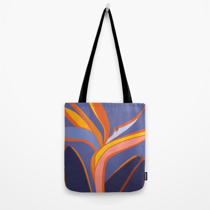 Bird Of Paradise Tropical Flower Tote Bag Gallery Image 2