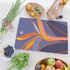 Bird Of Paradise Tropical Flower Cutting Board Gallery Image 2