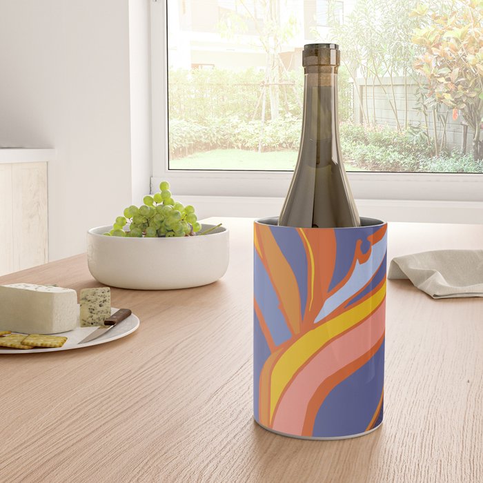 Bird Of Paradise Tropical Flower Wine Chiller Gallery Image 4