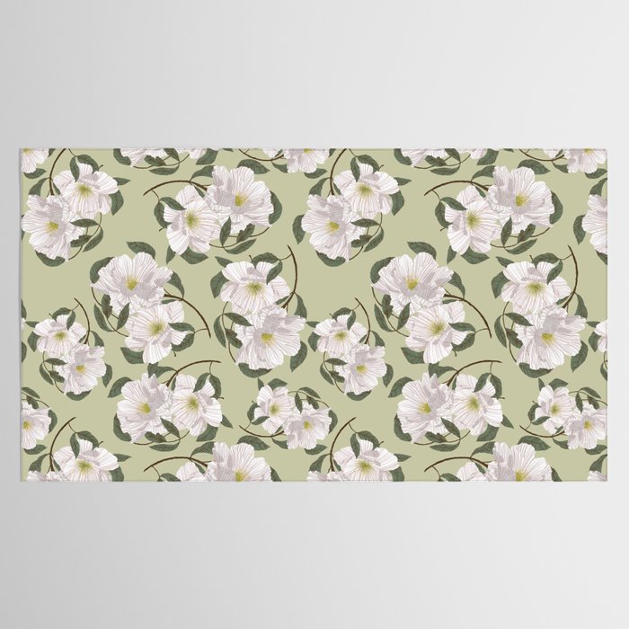 Peonies flowers II Tablecloth Gallery Image 2