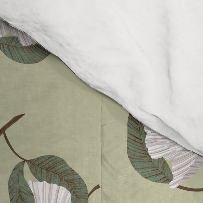 Peonies flowers II Comforter Gallery Image 4