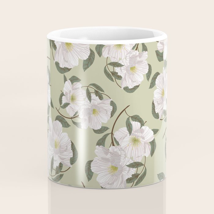 Peonies flowers II Coffee Mug Gallery Image 4