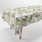 Peonies flowers II Tablecloth Gallery Image 1