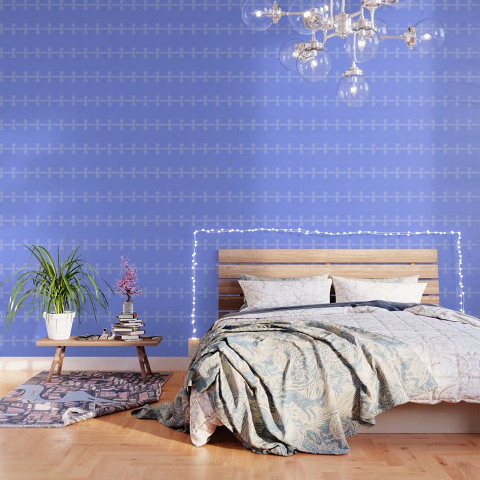 Soft Lavender Petal Pattern Wallpaper Gallery Image 3