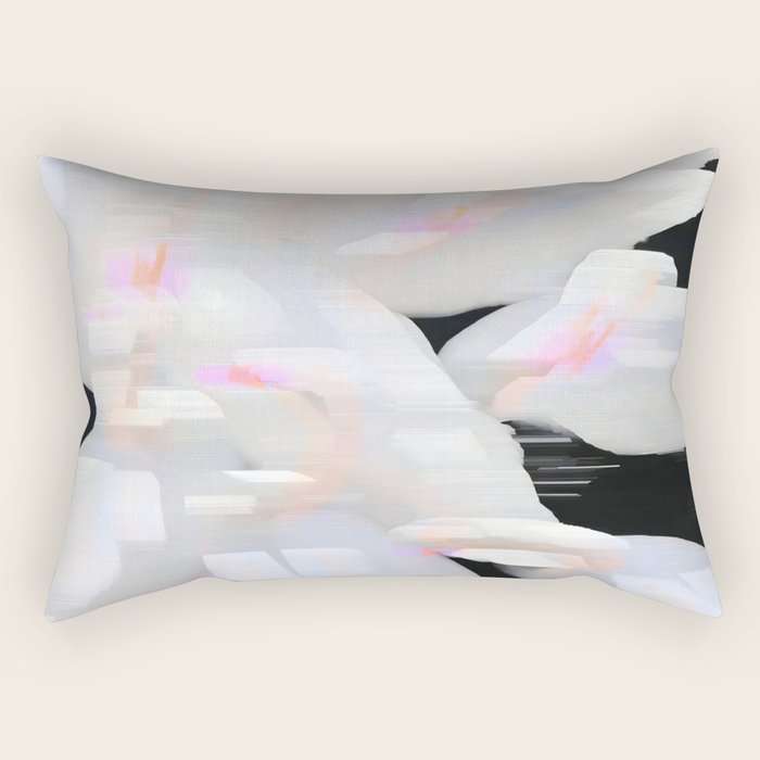 Duck Pond Haze Rectangular Pillow Gallery Image 1