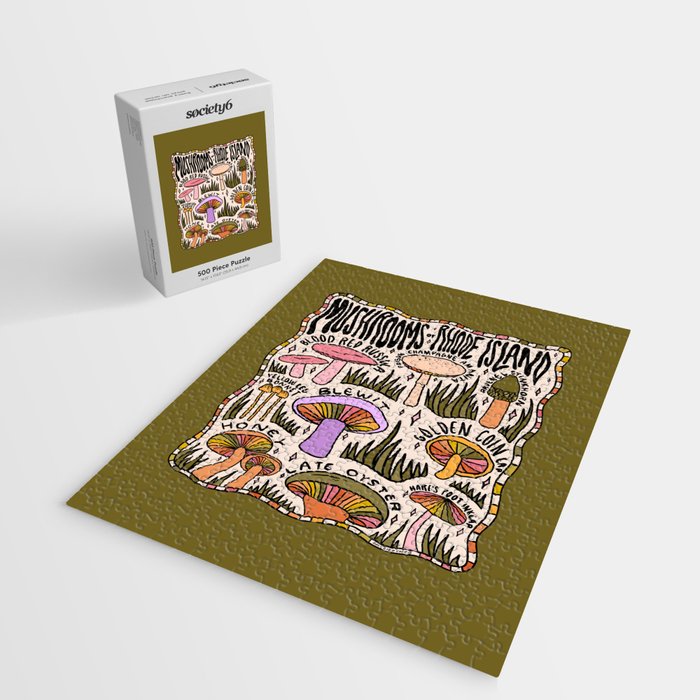 Mushrooms of Rhode Island Jigsaw Puzzle Gallery Image 2