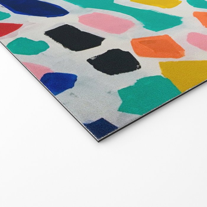 Original Painting by Ejaaz Haniff Acrylic Painting Abstract Art Shapes Pattern Fun Colorful Shapes Welcome Mat Gallery Image 2