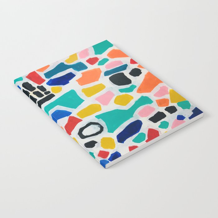 Original Painting by Ejaaz Haniff Acrylic Painting Abstract Art Shapes Pattern Fun Colorful Shapes Notebook Gallery Image 2