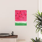 Watermelon Abstract Poster Gallery Image 2