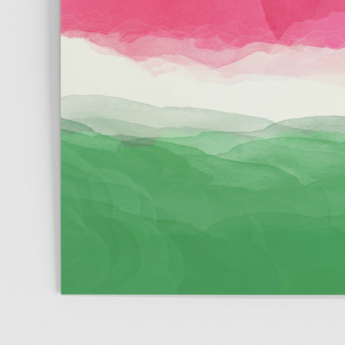 Watermelon Abstract Poster Gallery Image 3